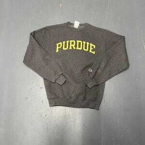 Vintage y2k Purdue university champion spellout graphic essential crewneck